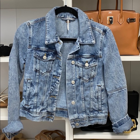 Free people denim jacket
